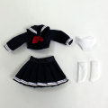 オビツ11 1/12 ドール 制服　紺色　ブルー　青　レモン　6点　　セット オビツ11 1/12 ドール 制服 紺色 ブルー 青 レモン 6点 セット