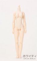 24BD-F02W-L】24cmオビツボディ ホワイティ(マットスキンタイプ